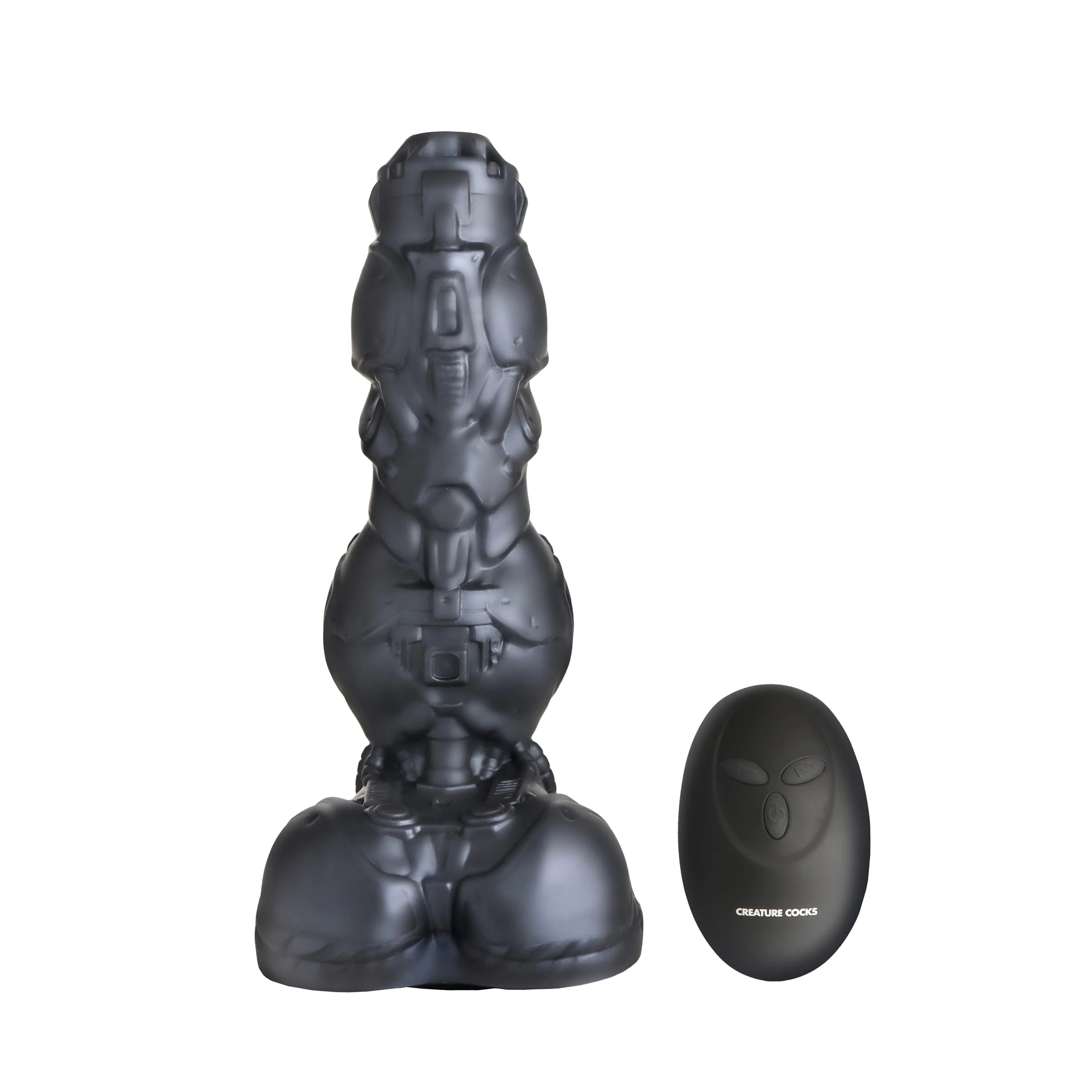 Creatre Cocks Cyborg Cock Thrusting & Vibrating Silicone Dildo