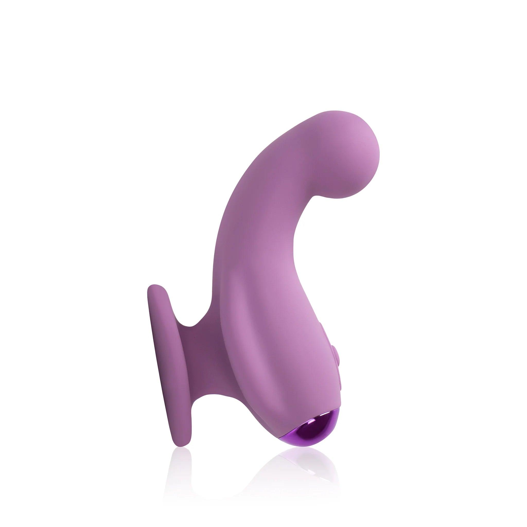 Pipedream JimmyJane Curved Gripp Rechargeable Silicone Dual Stimulating Vibrator