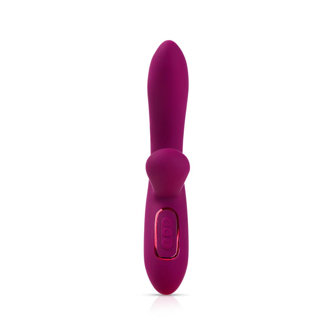 Pipedream JimmyJane Solis Rabbit Rechargeable Silicone Dual Vibrator