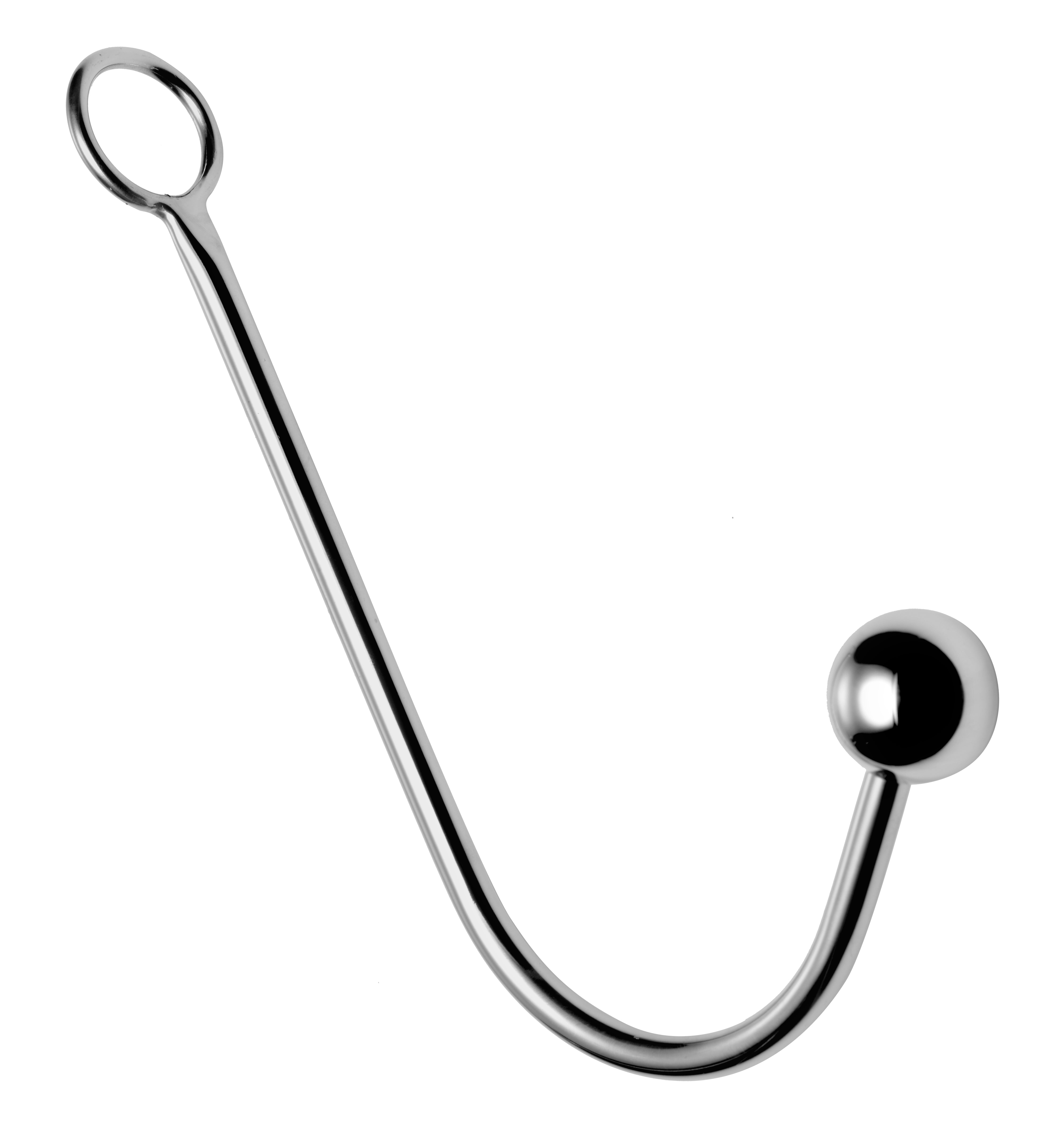 Master Series Hooked Stainless Steel Anal Hook