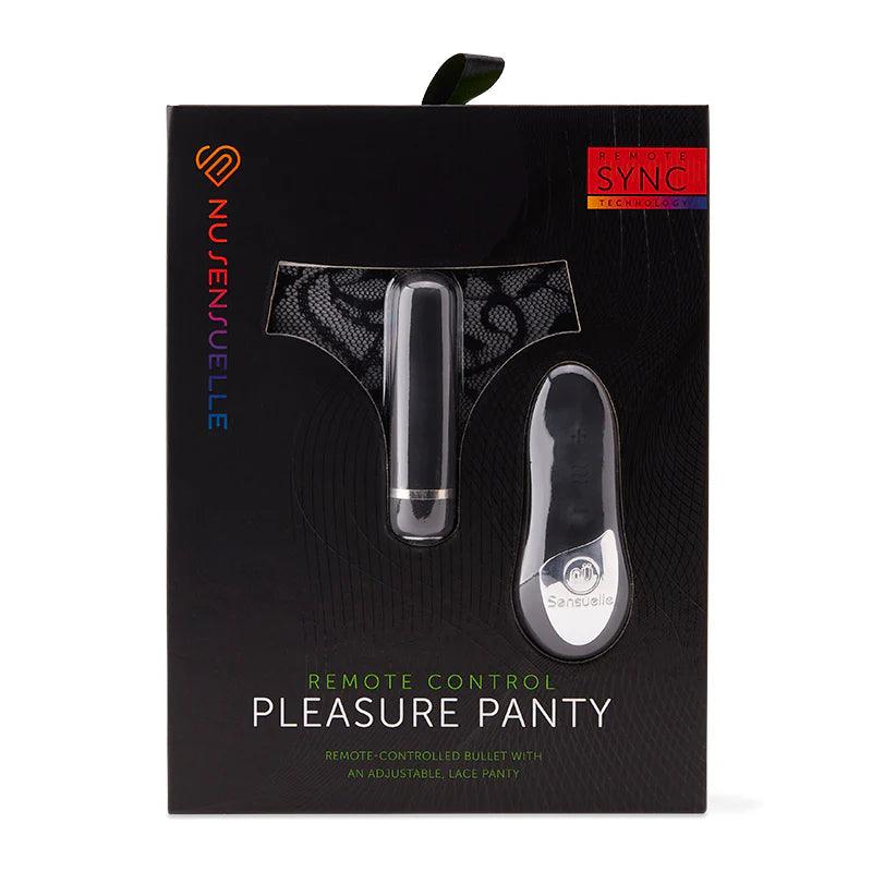 Nu Sensuelle Pleasure Panty Vibe Rechargeable Silicone Remote & Bullet