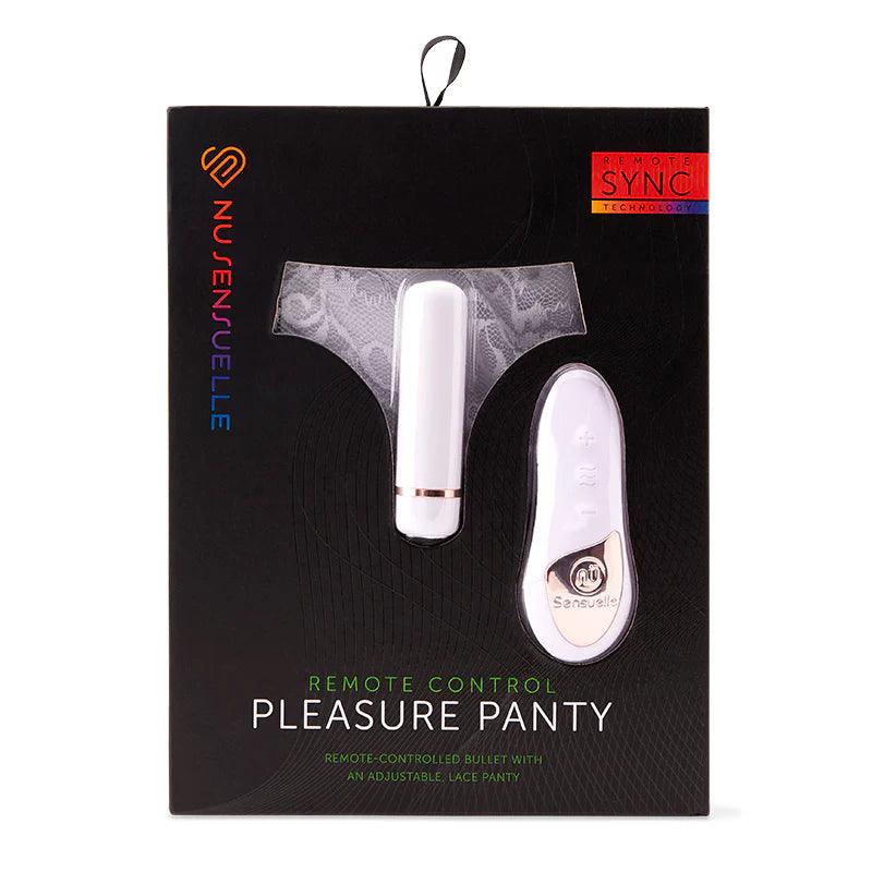 Nu Sensuelle Pleasure Panty Vibe Rechargeable Silicone Remote & Bullet