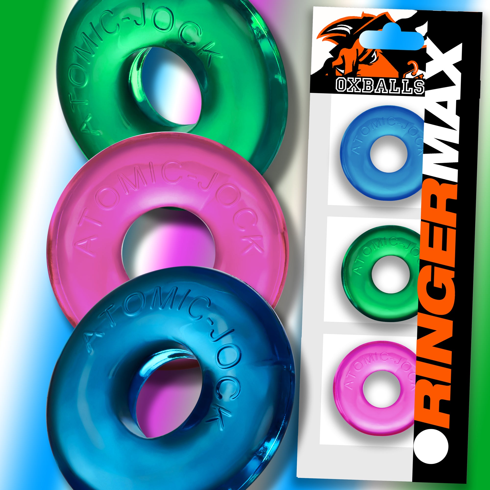 Oxballs Ringer Max Cock Ring (3 Pack)