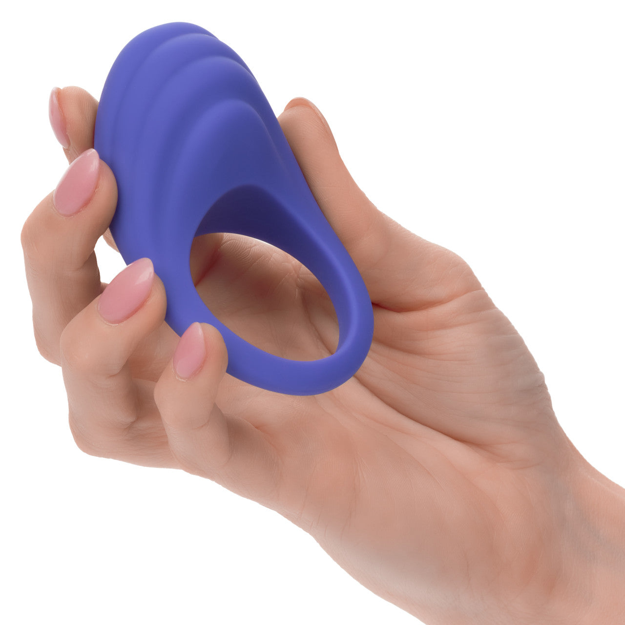 CalExotics Connect Couples Ring Rechargeable Silicone App Compatible Cock Ring with Remote