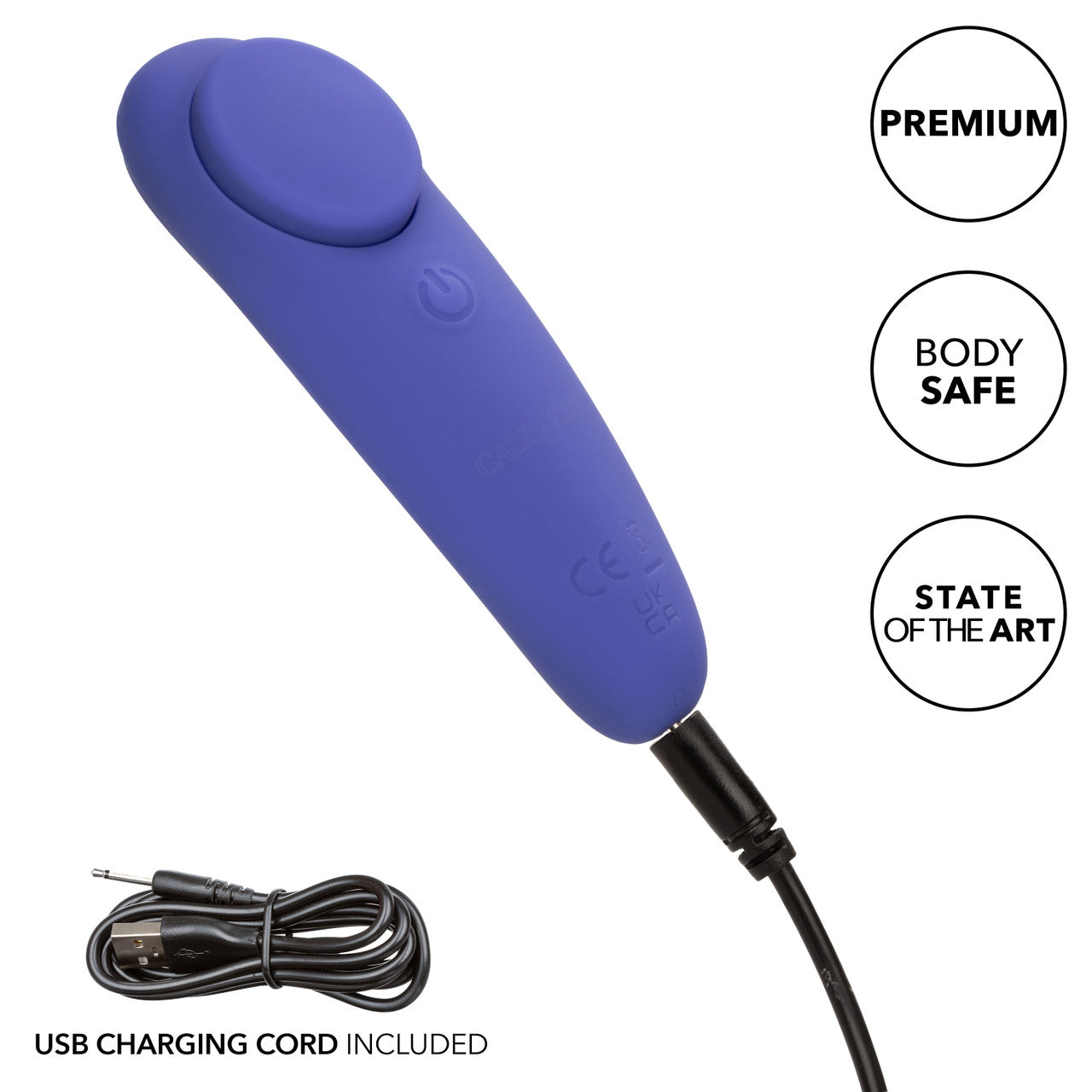 CalExotics Connect Panty Teaser Rechargeable Silicone App Compatible Vibrator with Remote