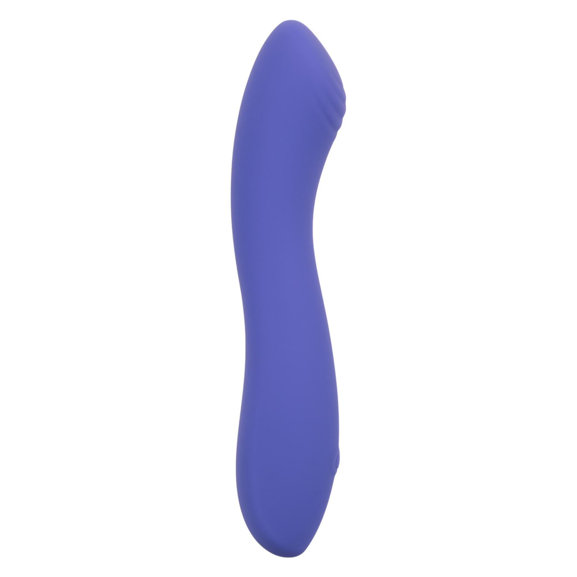 CalExotics Connect Contoured G Rechargeable Silicone App Compatible G-Spot Vibrator with Remote