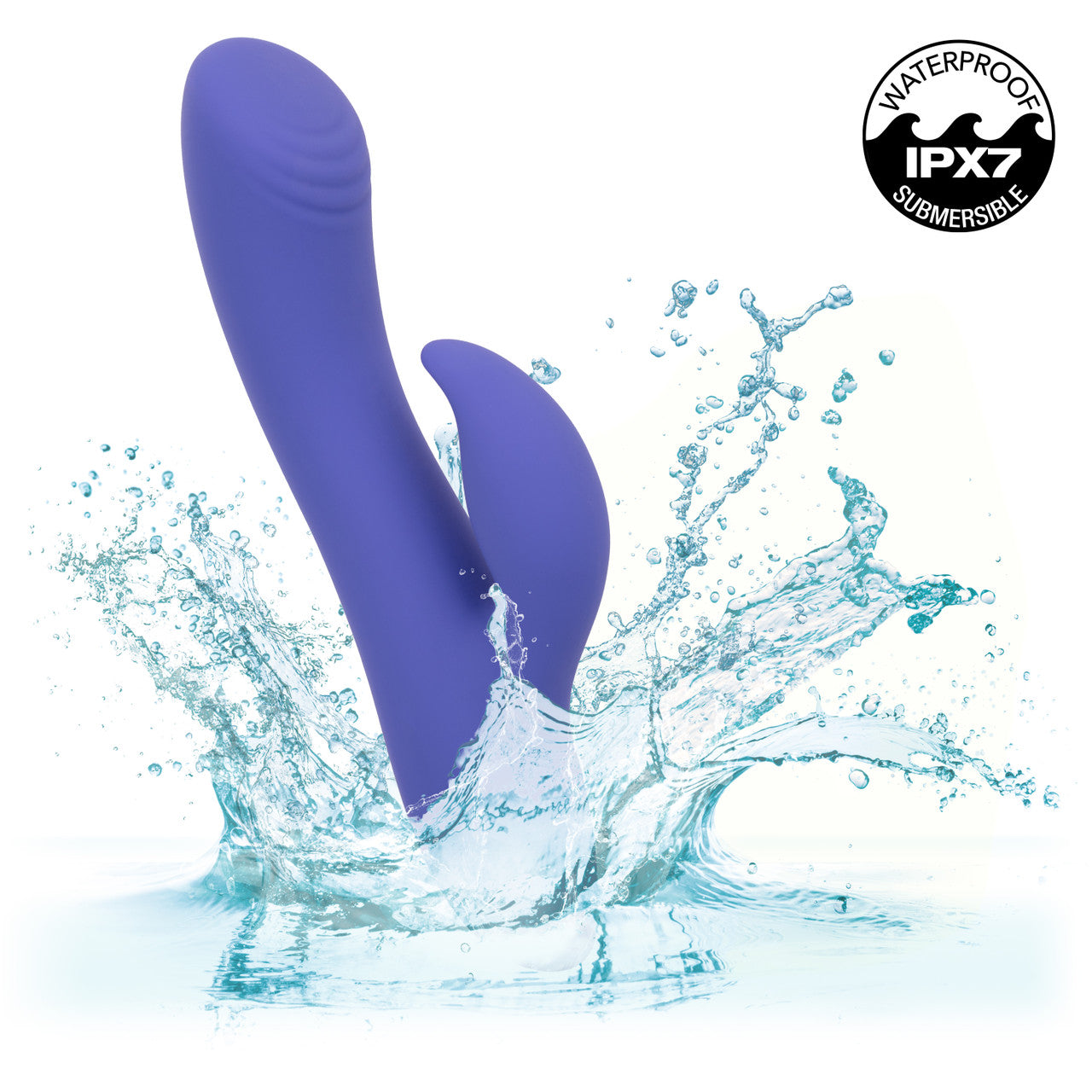 CalExotics Connect Dual Stimulator Rechargeable Silicone App Compatible Dual Vibrator with Remote