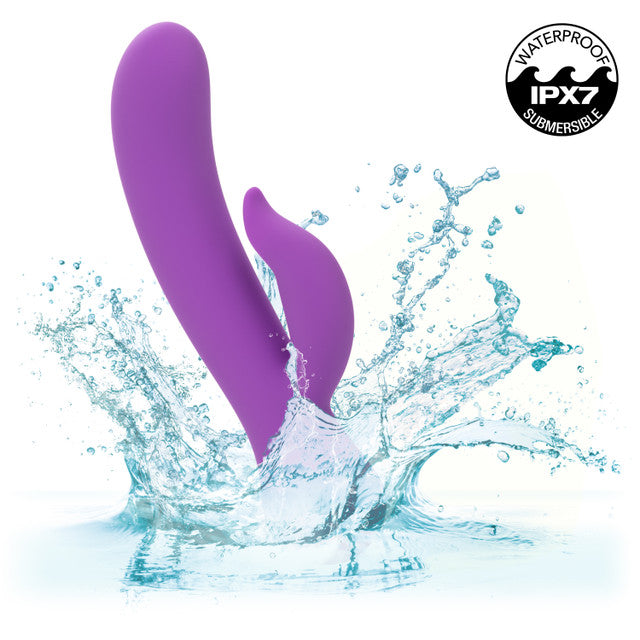 CalExotics First Time Silicone Rechargeable Pleaser Dual Vibrator