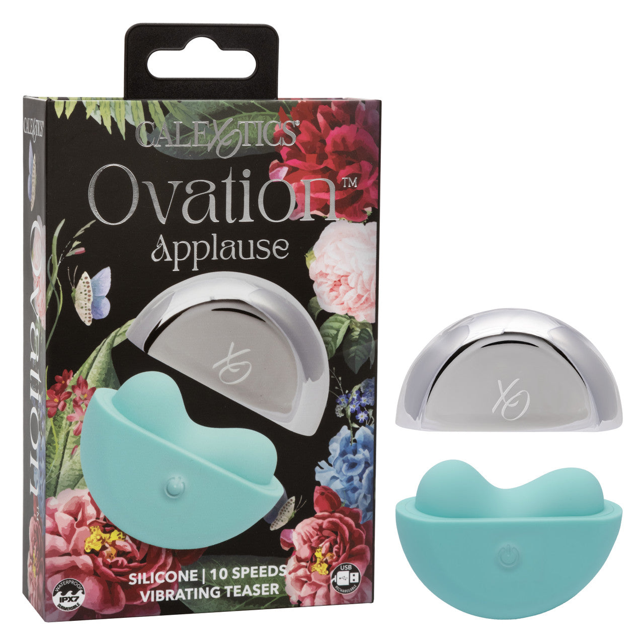 CalExotics Ovation Applause Rechargeable Silicone Clitoral Stimulator