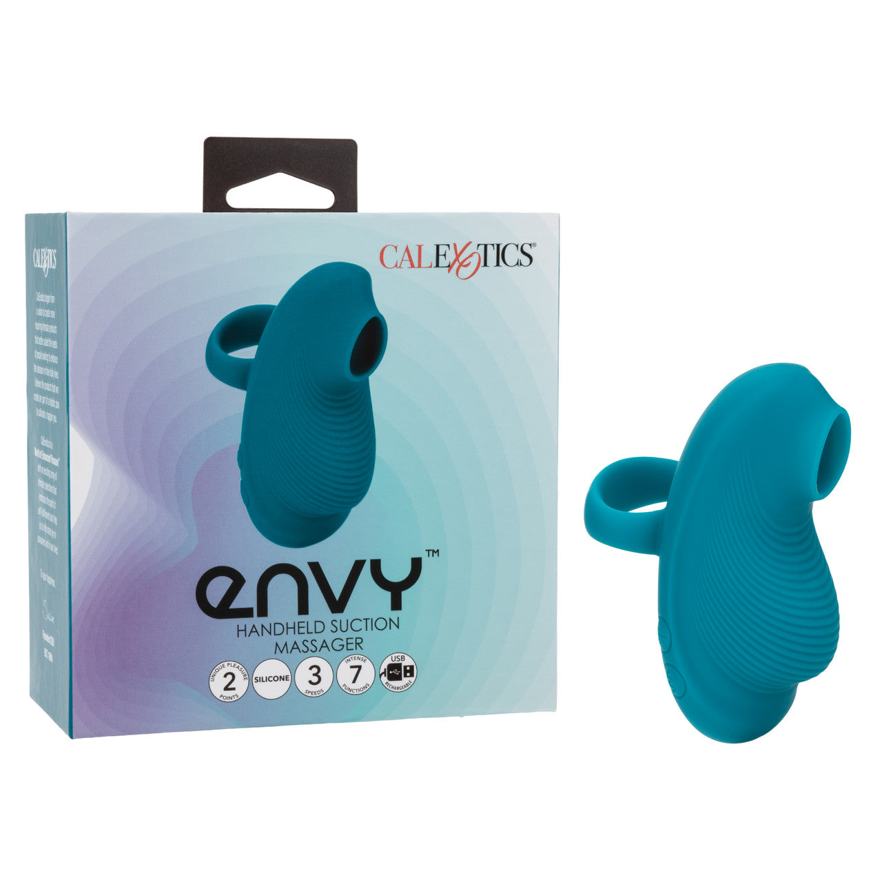 CalExotics Envy Handheld Suction Rechargeable Silicone Massager