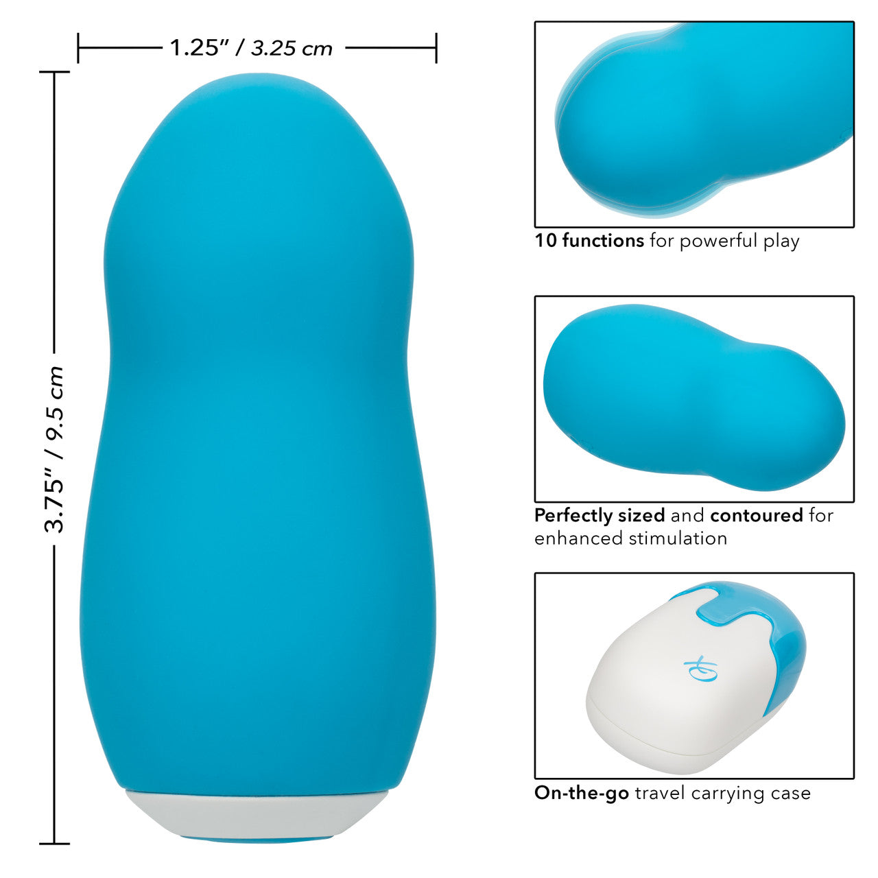 CalExotics Sugar Dream Rechargeable Silicone Clitoral Stimulator