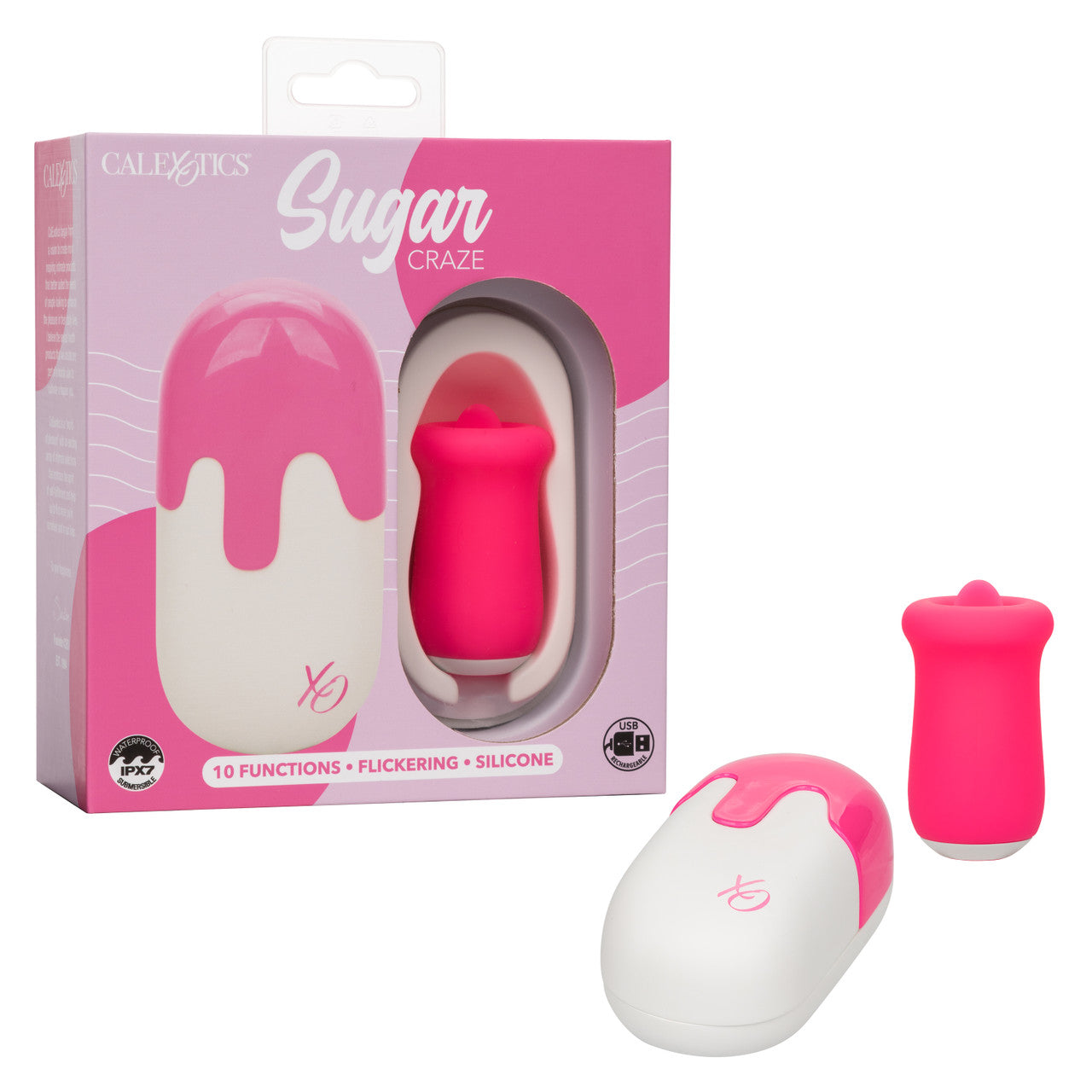 CalExotics Sugar Craze Rechargeable Silicone Clitoral Stimulator