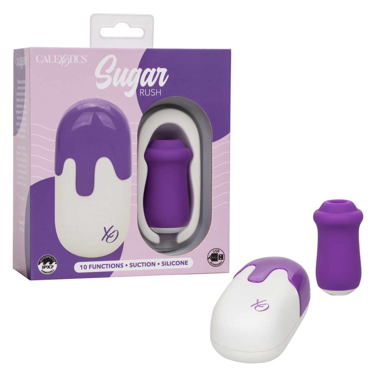 CalExotics Sugar Rush Rechargeable Silicone Clitoral Stimulator