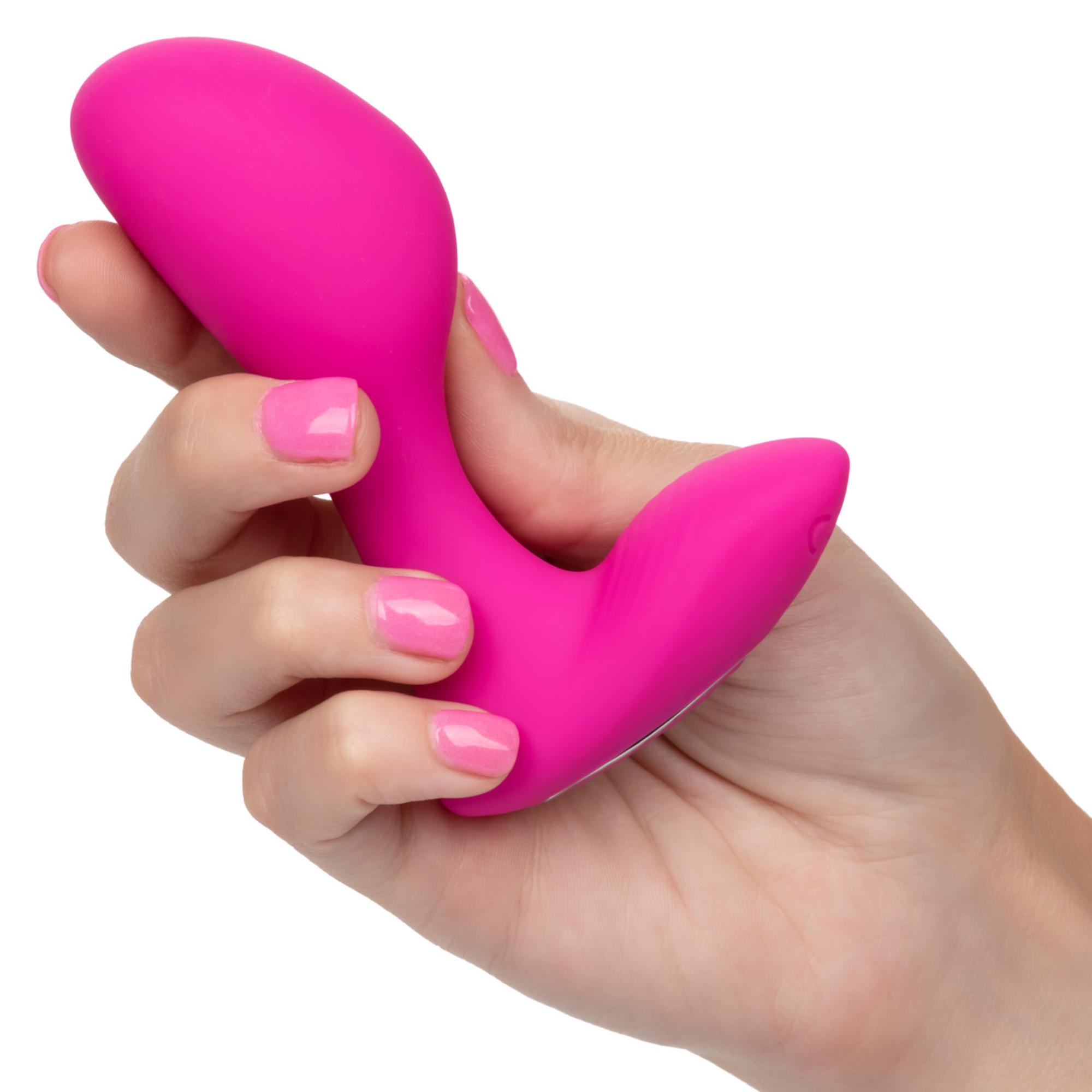 CalExotics Silicone Rechargeable G-Spot Arouser Vibrator with Remote Control