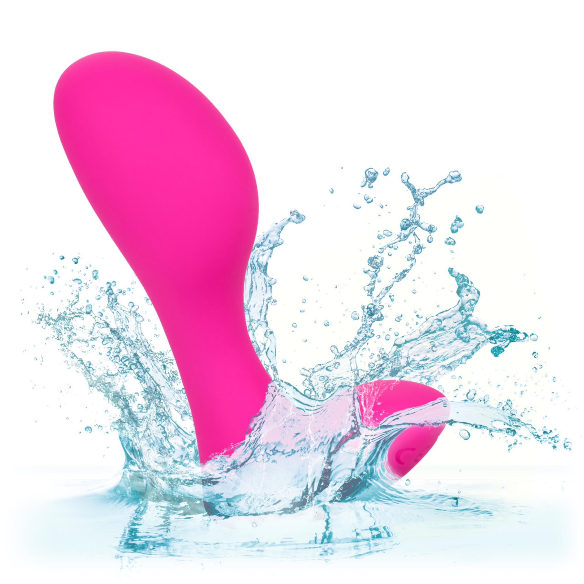 CalExotics Silicone Rechargeable G-Spot Arouser Vibrator with Remote Control