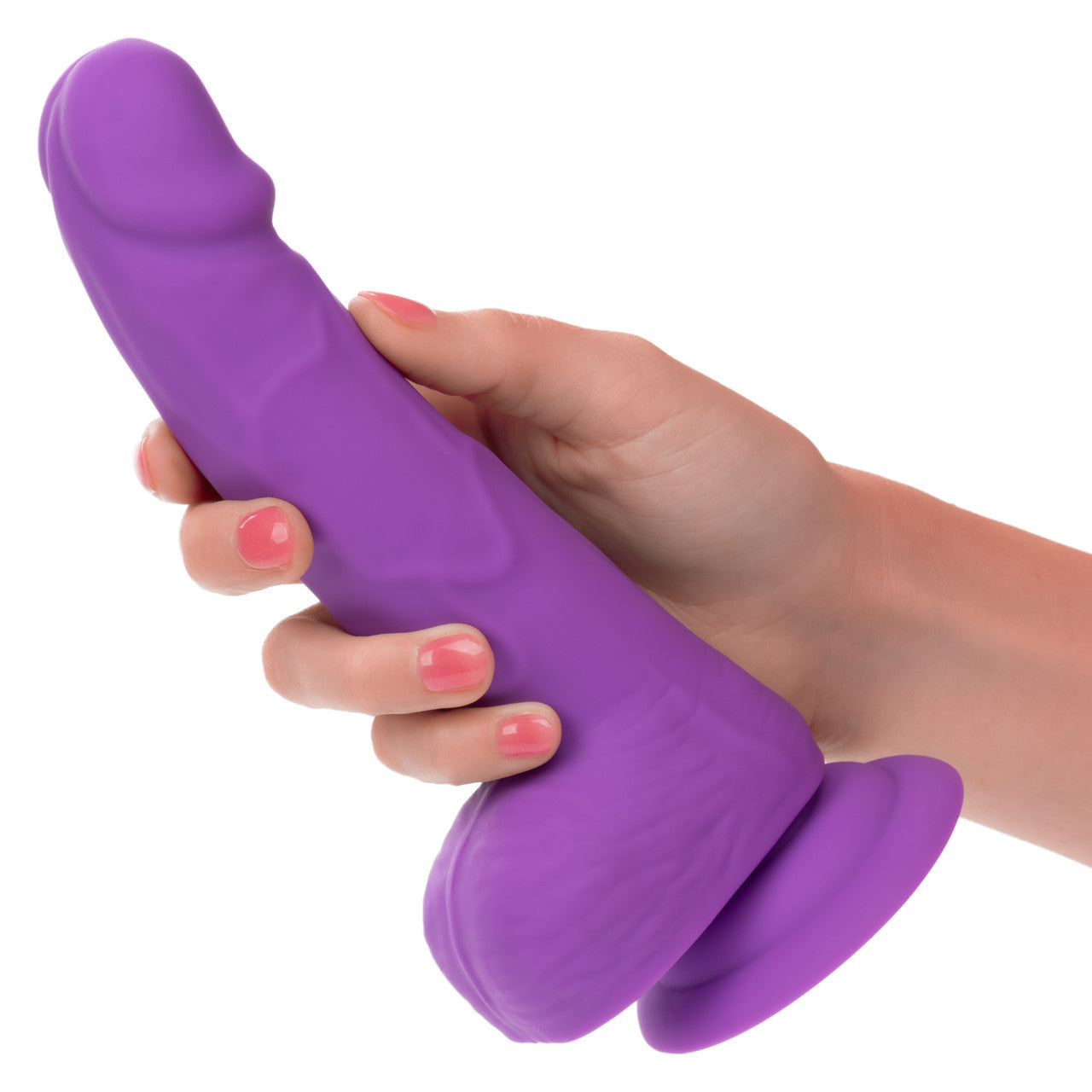 CalExotics Neon Silicone Studs Dildo 6in