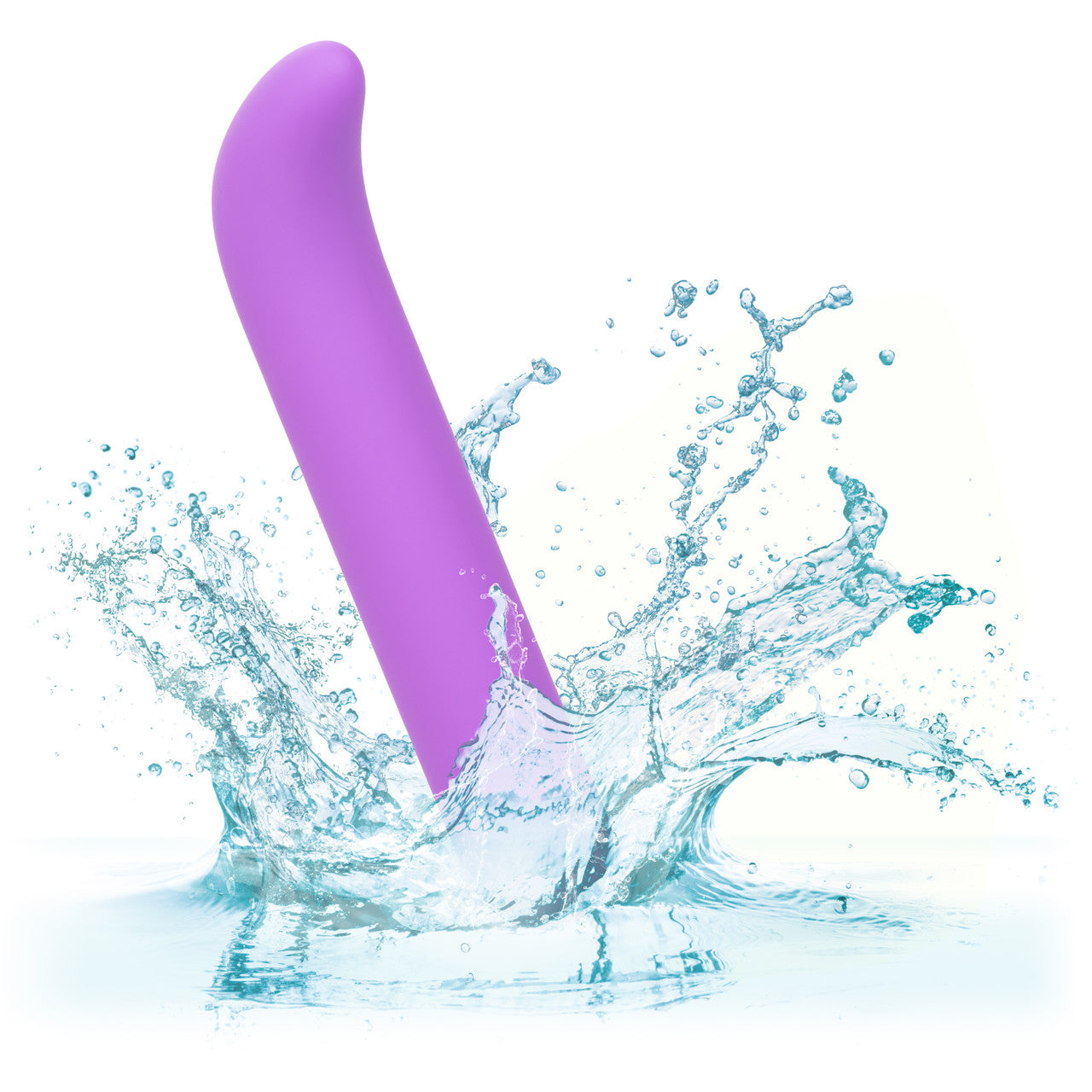 CalExotics Bliss Liquid Silicone Rechargeable Mini G Vibrator - Purple