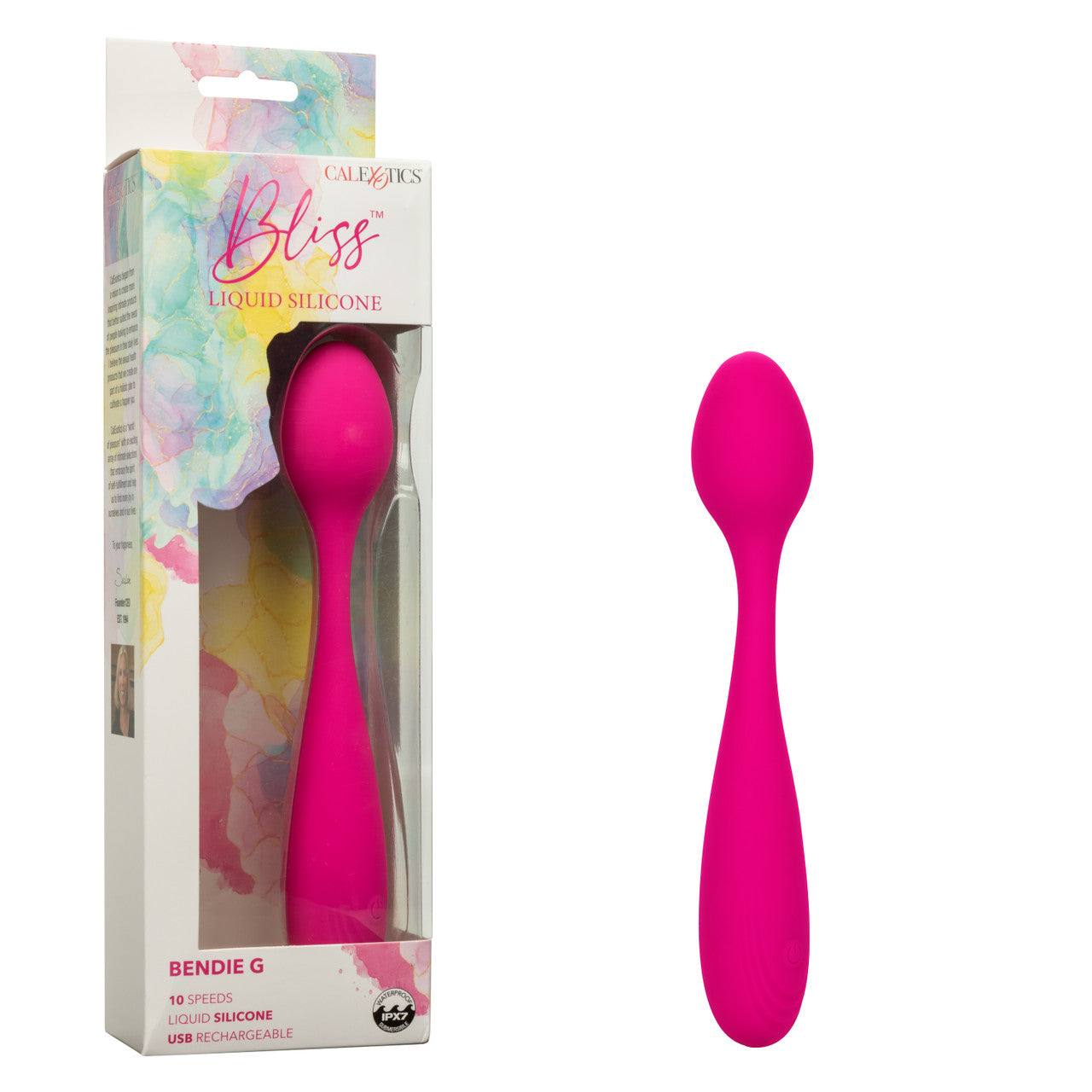 CalExotics Bliss Liquid Silicone Bendie G Rechargeable G-Spot Vibrator