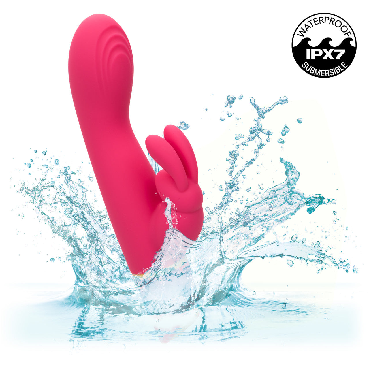 CalExotics Love Bunny Vibrating G Bunny Rechargeable Silicone Rabbit Vibrator