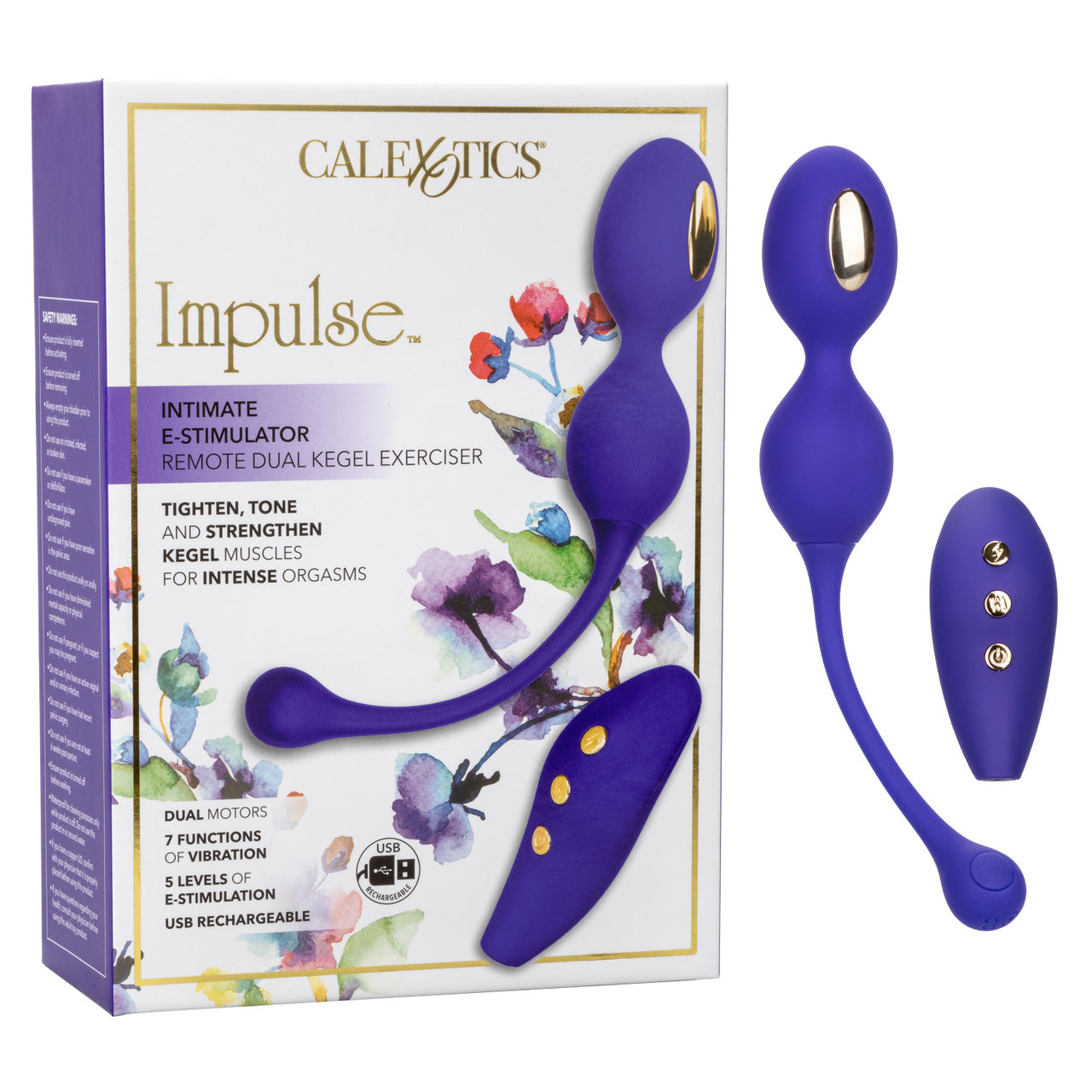 Calexotics Impulse™ Intimate E-Stimulator Remote Dual Kegel Exerciser