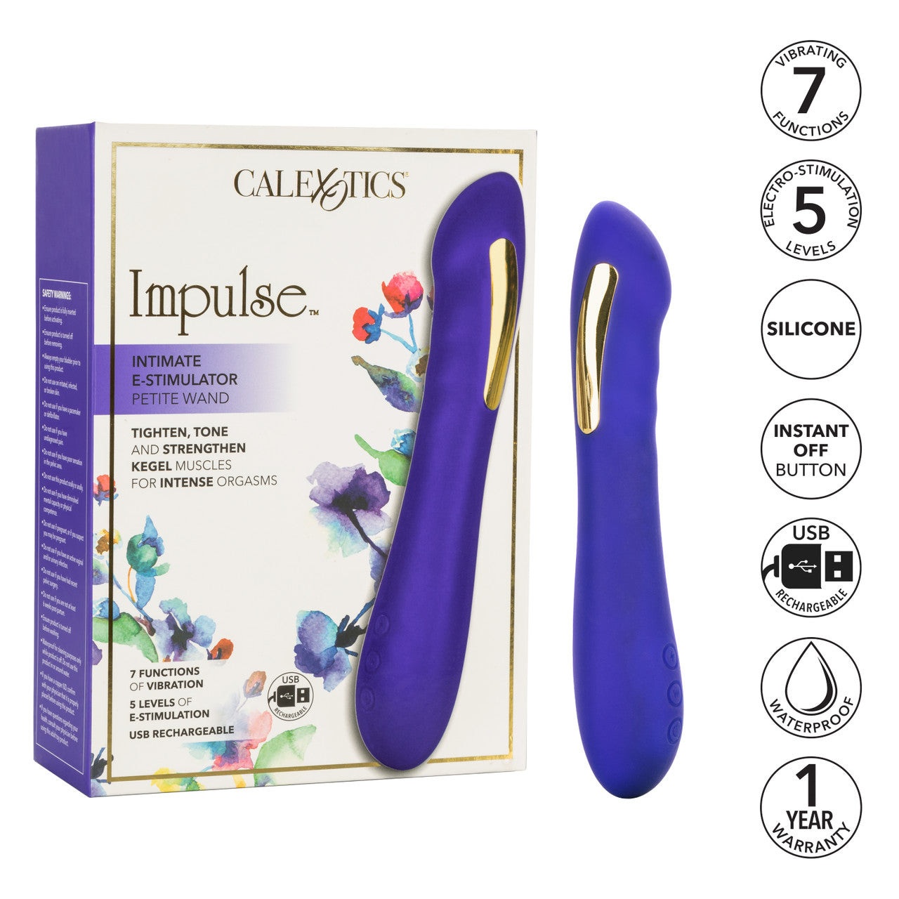 Calexotics Impulse™ Intimate E-Stimulator Petite Wand