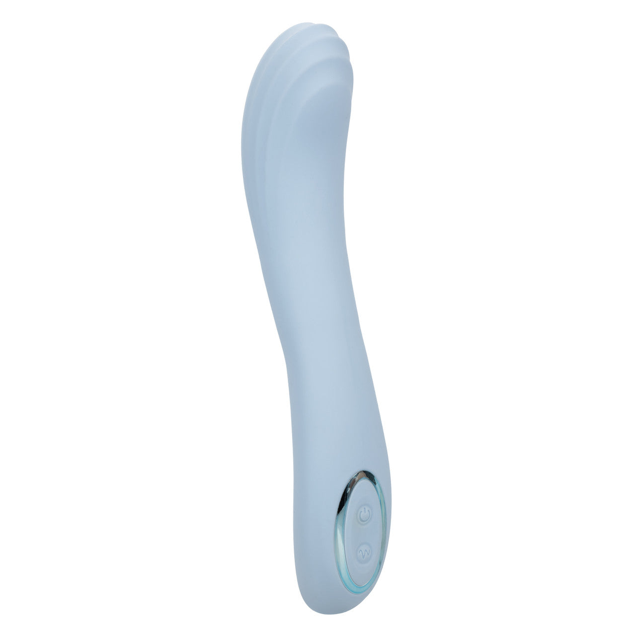 CalExotics Azure Collection Contoured G Rechargeable Silicone Vibrator