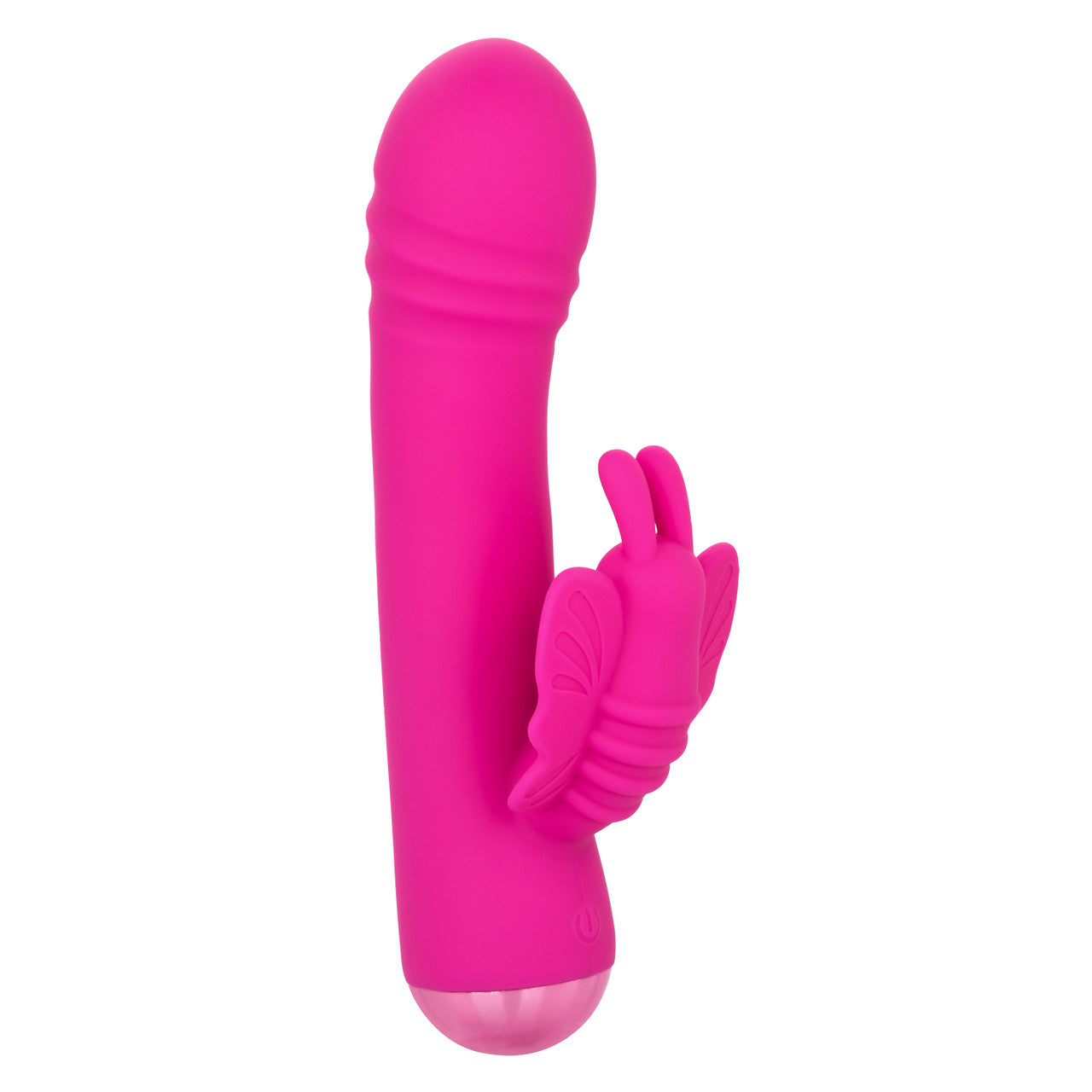 CalExotics Thicc Chubby Rotating Rechargeable Silicone Butterfly Rabbit Vibrator