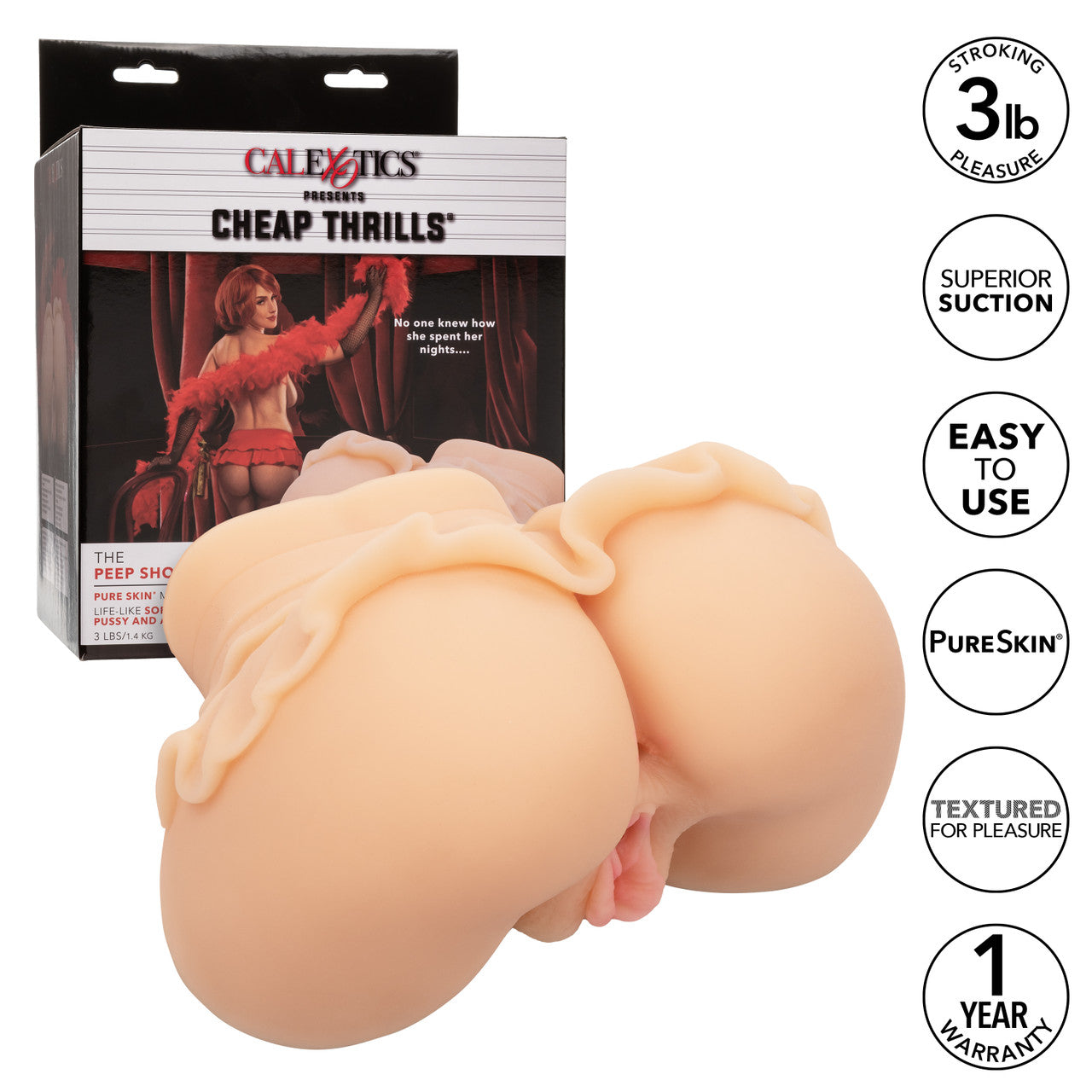 CalExotics Cheap Thrills The Peep Show Stroker