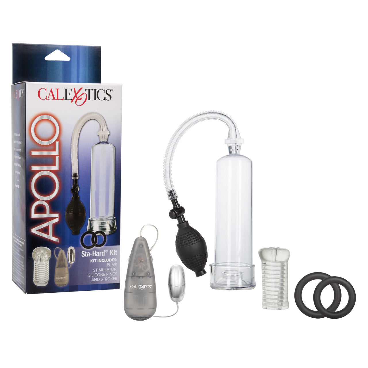 CalExotics Apollo Penis Pump Sta-Hard Kit