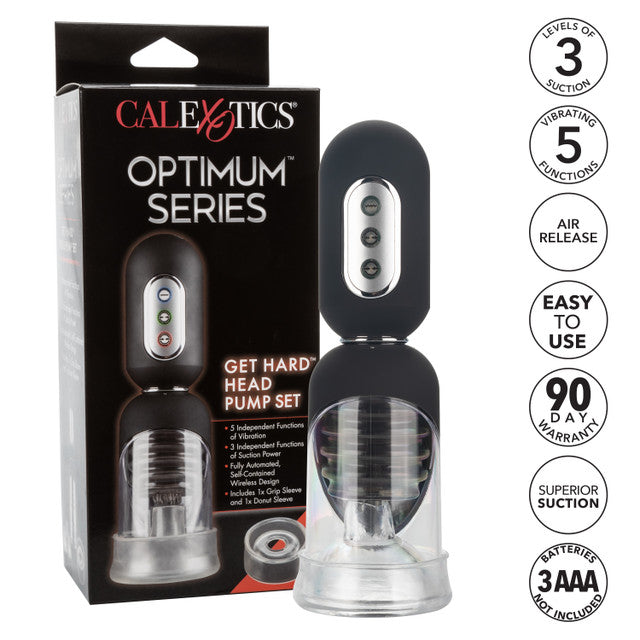 Calexotics Optimum Series® Get Hard™ Head Pump Set