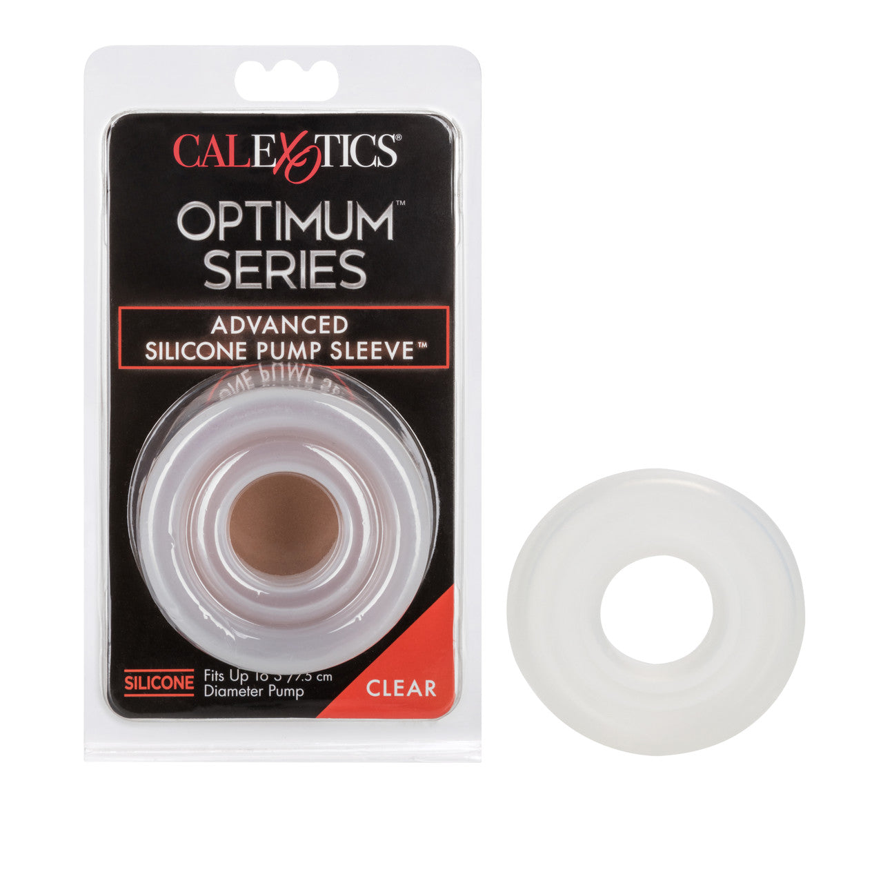 Calexotics Optimum Series® Advanced Silicone Pump Sleeve™ - Clear