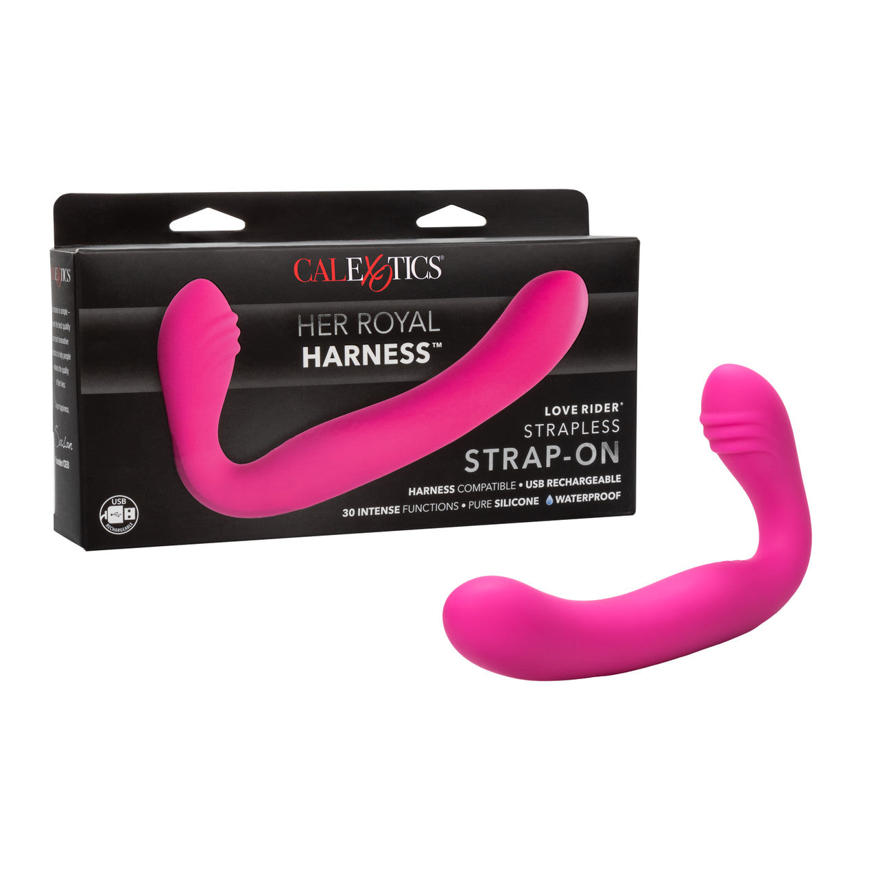 Calexotics Her Royal Harness™ Love Rider® Strapless Strap-On