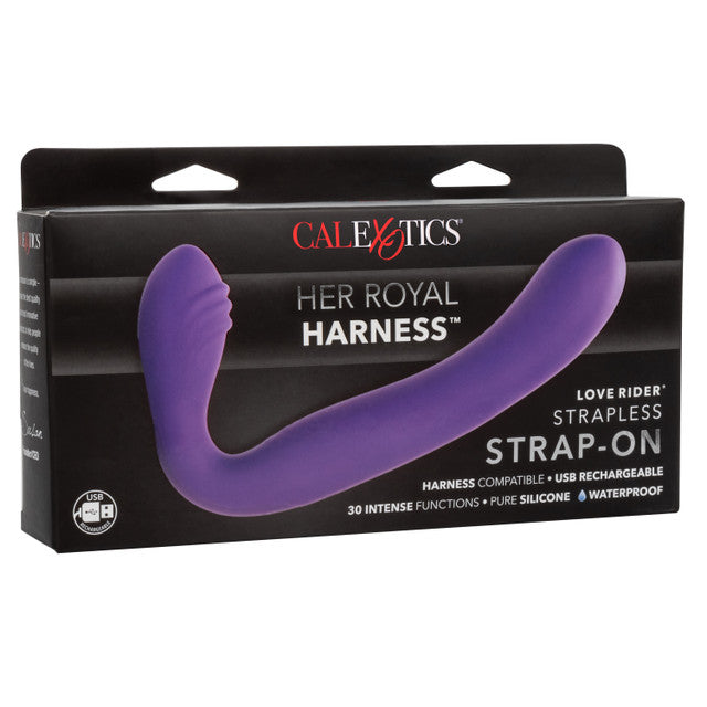 Calexotics Her Royal Harness™ Love Rider® Strapless Strap-On