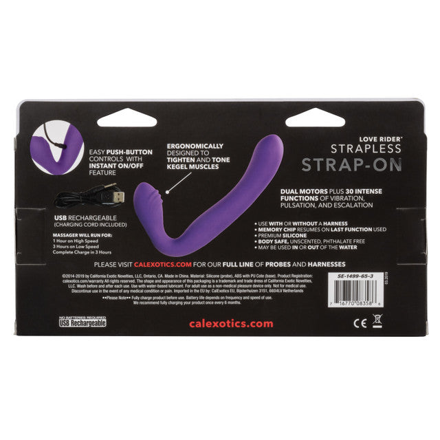 Calexotics Her Royal Harness™ Love Rider® Strapless Strap-On