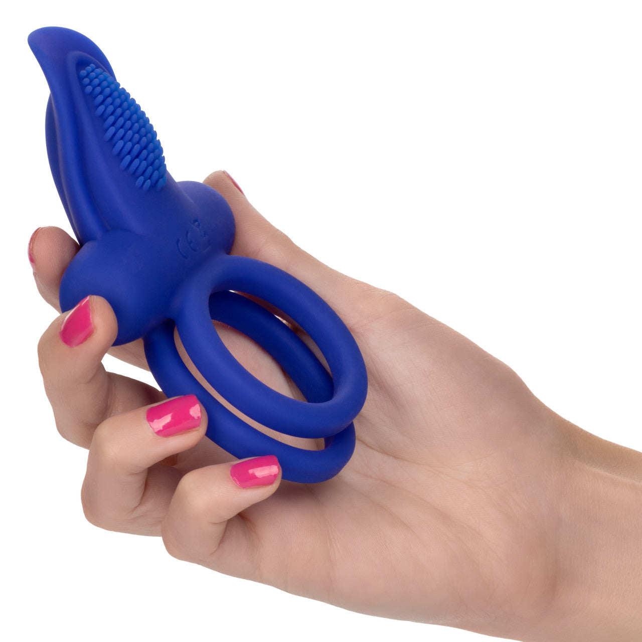 CalExotics Silicone Rechargeable Dual Pleasure Enhancer Cock Ring