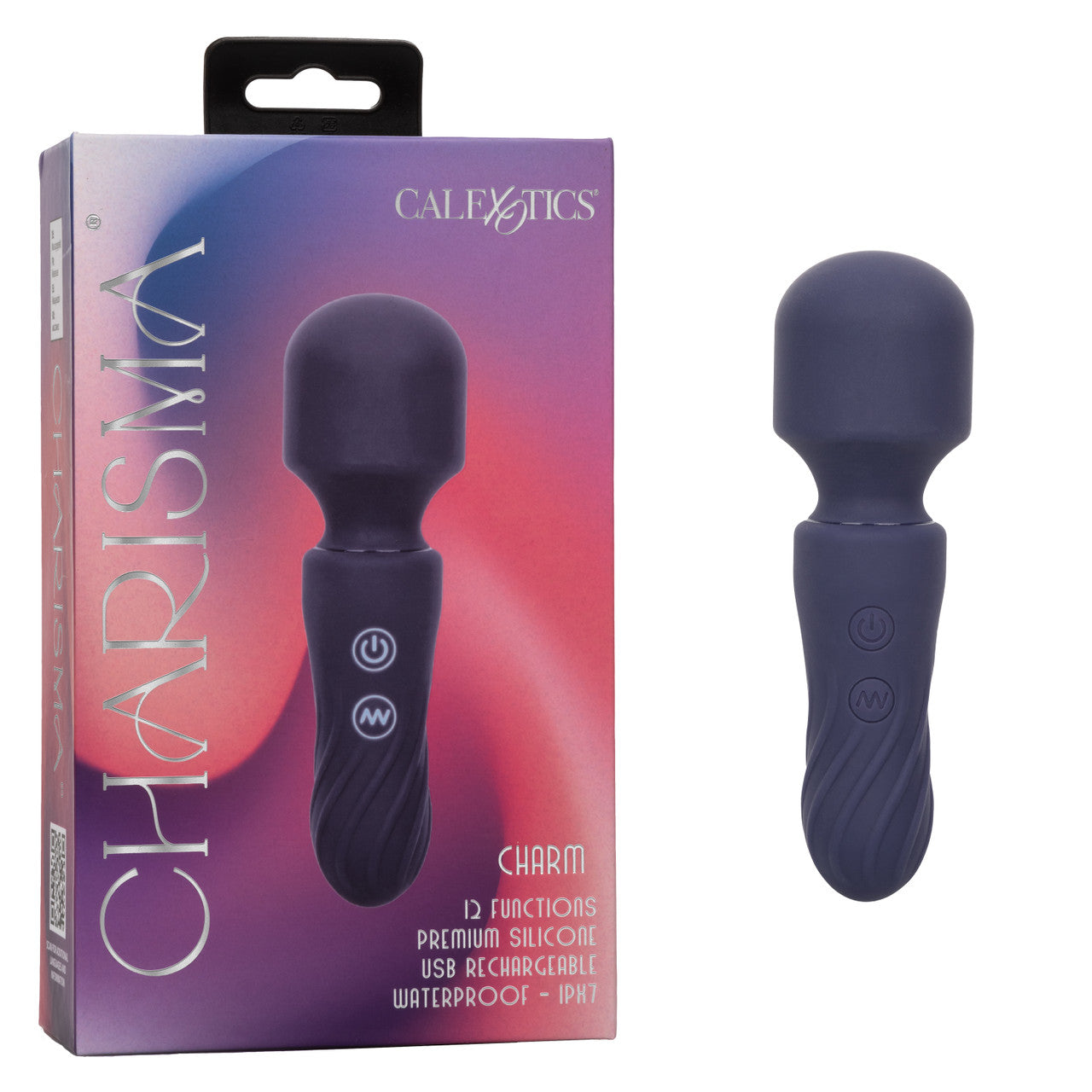 CalExotics Charisma Charm Rechargeable Silicone Massager Wand