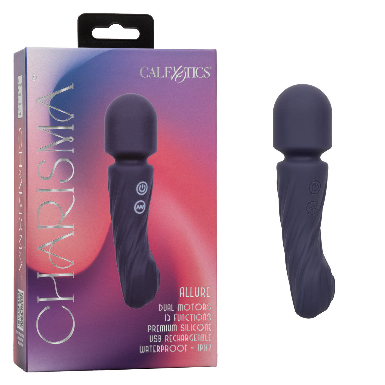 CalExotics Charisma Allure Rechargeable Silicone Massager Wand