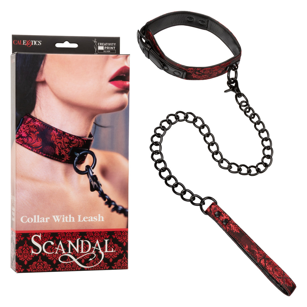 Calexotics Scandal® Collar with Leash