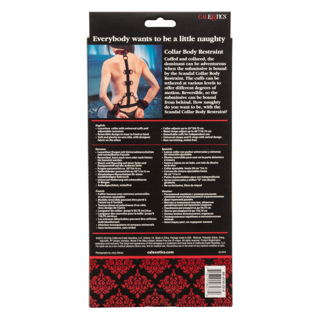 Calexotics Scandal® Collar Body Restraint