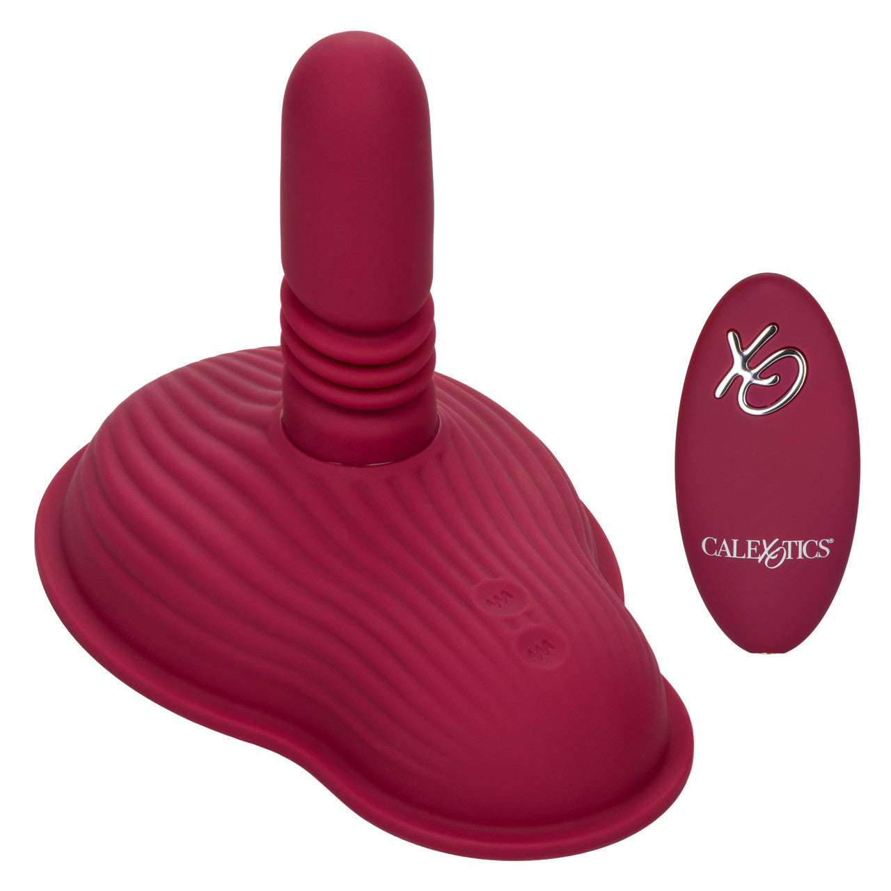 CalExotics Dual Rider Rechargeable Silicone Remote Control Thrust & Grind Massager