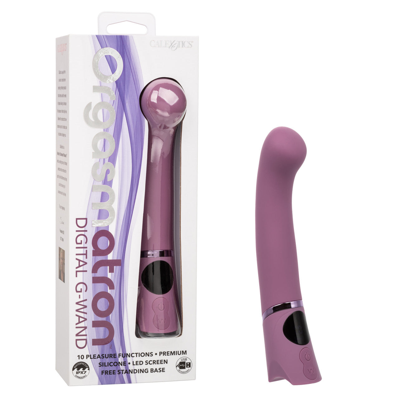 CalExotics Orgasmatron Digital G-Wand Rechargeable Silicone Massager