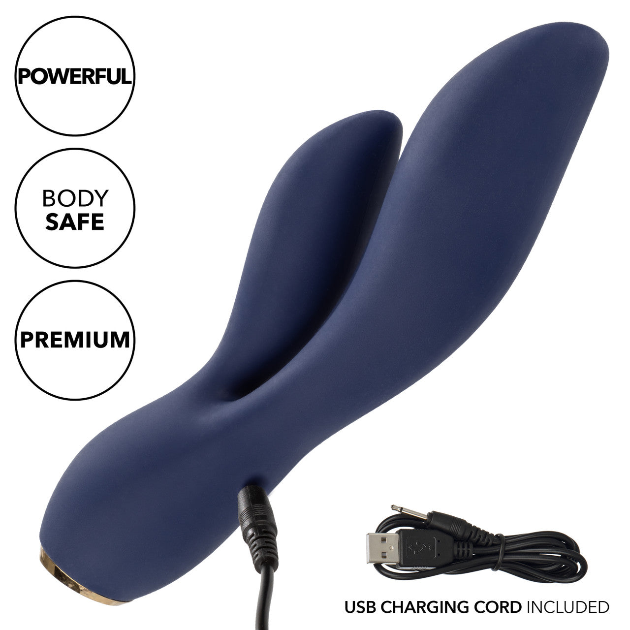 CalExotics Chic Lilac Rechargeable Silicone Rabbit Vibrator