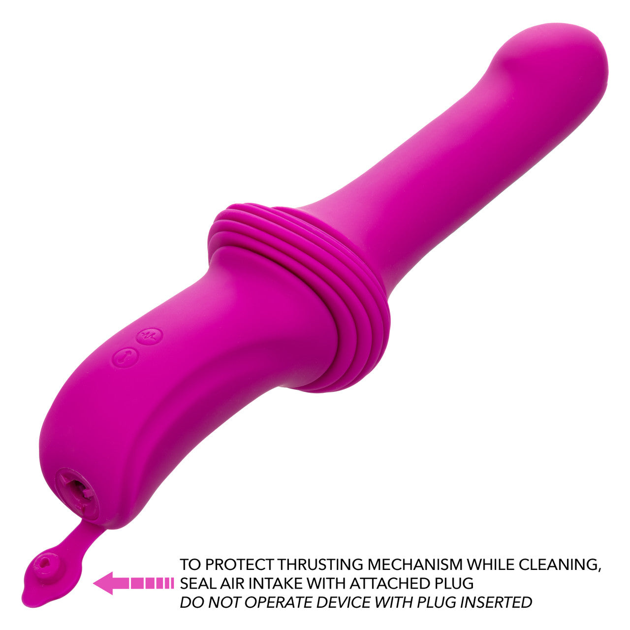 CalExotics Overdrive Remote Control Rechargeable Silicone Sex Machine Smooth Thruster