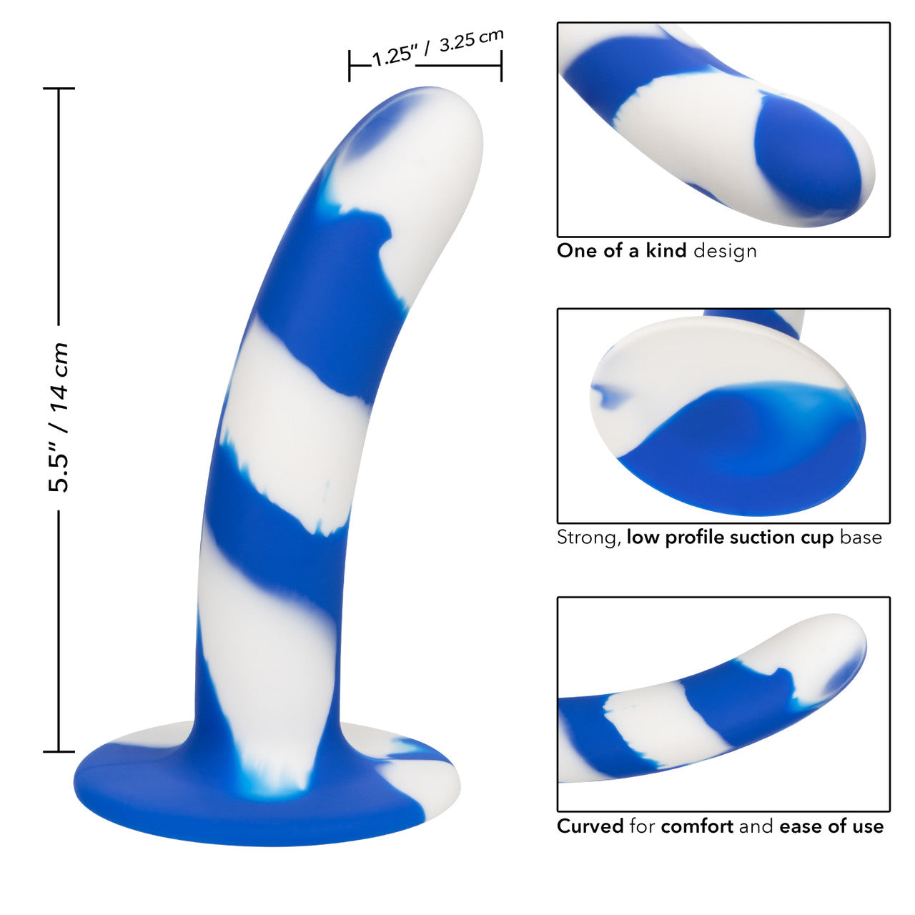 CalExotics Admiral Silicone Swirl Probe