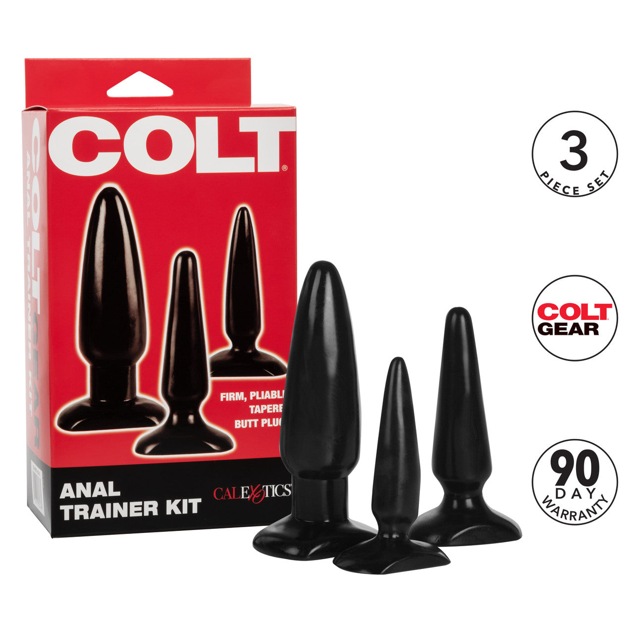 CalExotics COLT Anal Trainer Kit Butt Plug