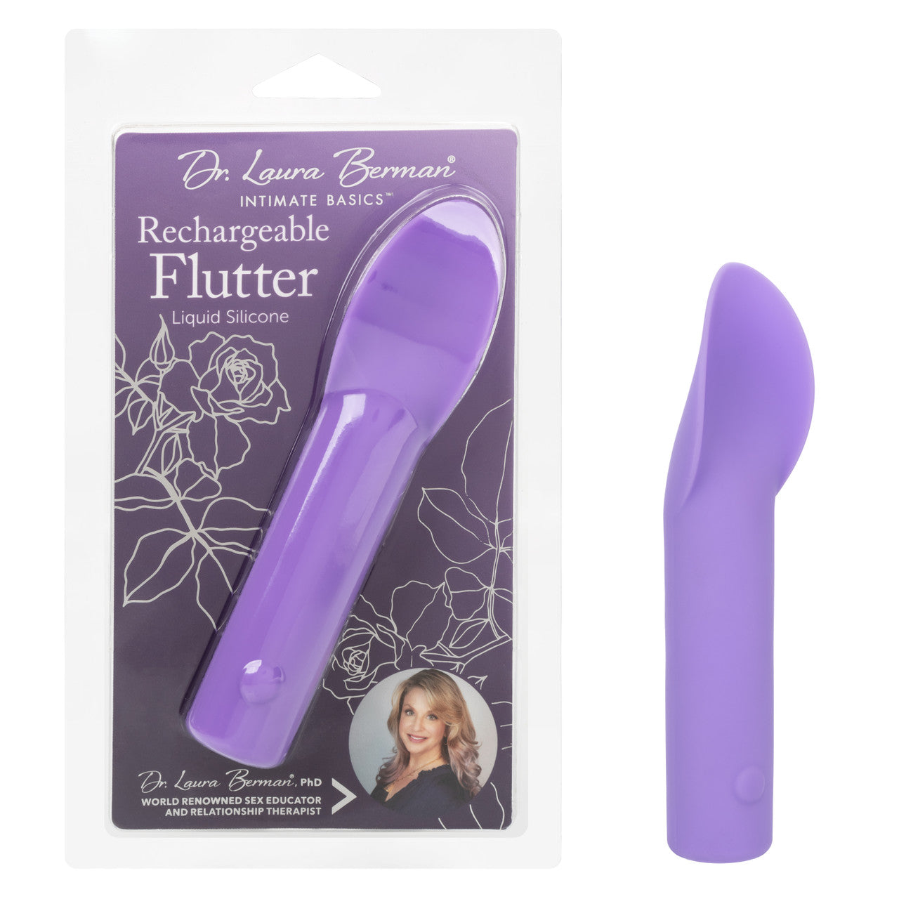 CalExotics Dr. Laura Berman Rechargeable Silicone Flutter Vibrator