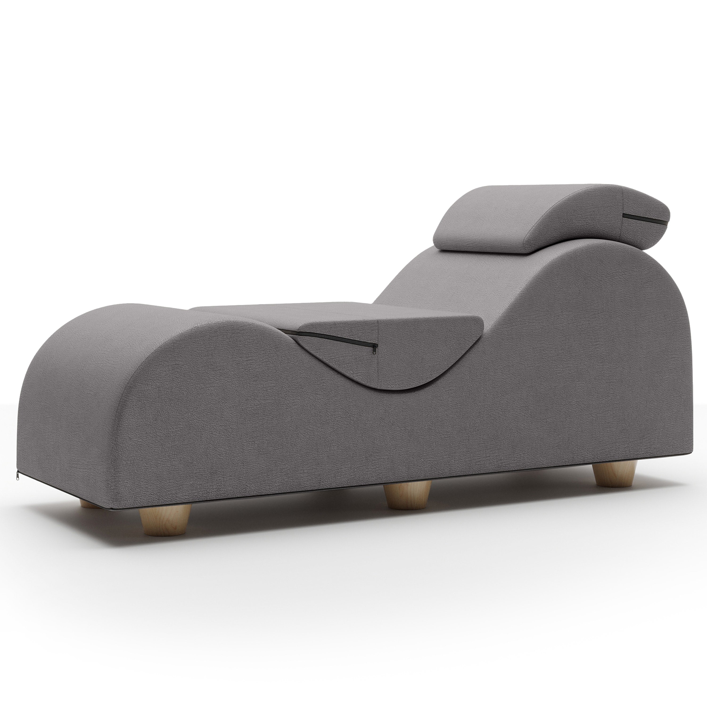 Liberator Esse Lounger II Luxurious Lounger w/ Wood Feet