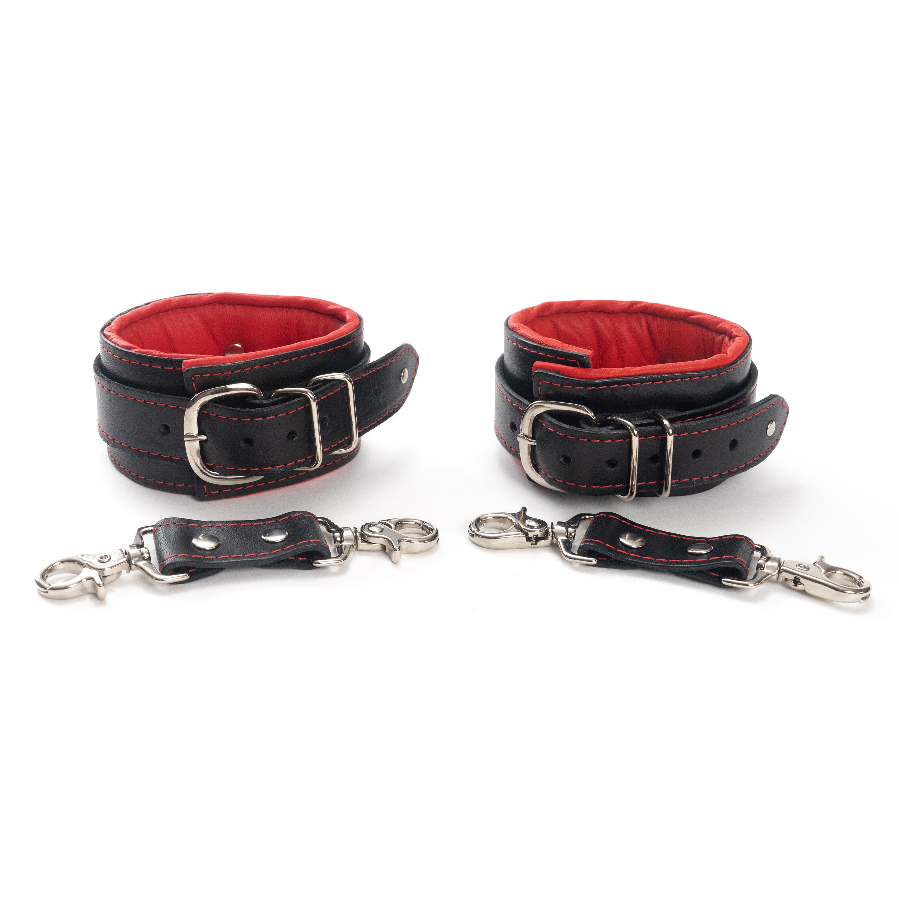 Mercer Premium Soft Leather Padded Ankle Cuffs