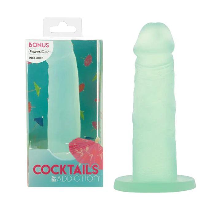 Addiction Cocktails Vibrating Silicone Dildo 5.5in - Buy At Luxury Toy X - Free 3-Day Shipping