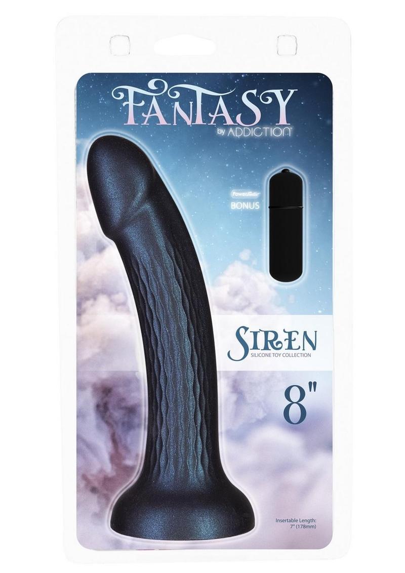 Addiction Fantasy Collection Siren Silicone Dong 8in - Buy At Luxury Toy X - Free 3-Day Shipping